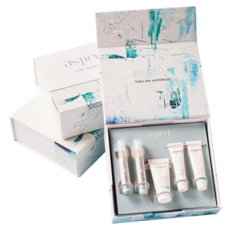 Aspect Luxe Limited Edition Travel Kit Halo Hair & Skin - rosehipskincare.com.au