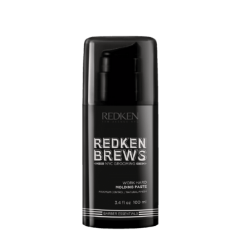 Redken Brews Work Hard Molding Paste 150ml Halo Hair & Skin - rosehipskincare.com.au