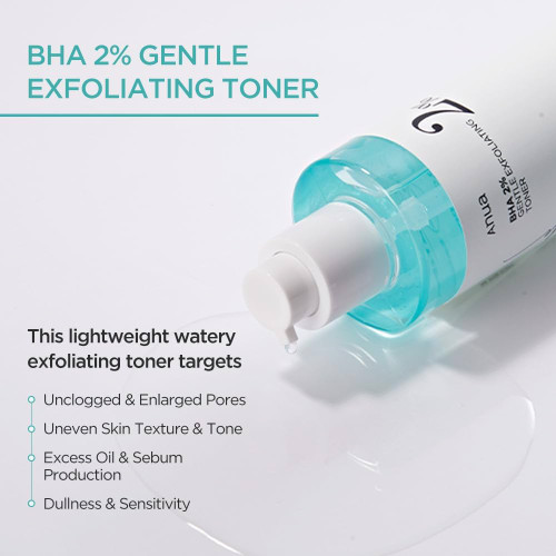 Anua BHA 2% Gentle Exfoliating Toner sukinnaturals sukinnaturals.com.au