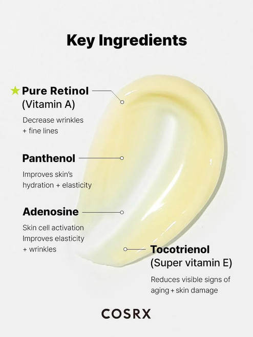 COSRX The Retinol 0.1 Cream sukinnaturals sukinnaturals.com.au